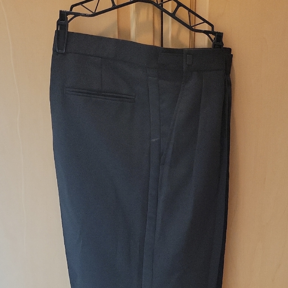 Classic Black Tuxedo Dress Pants